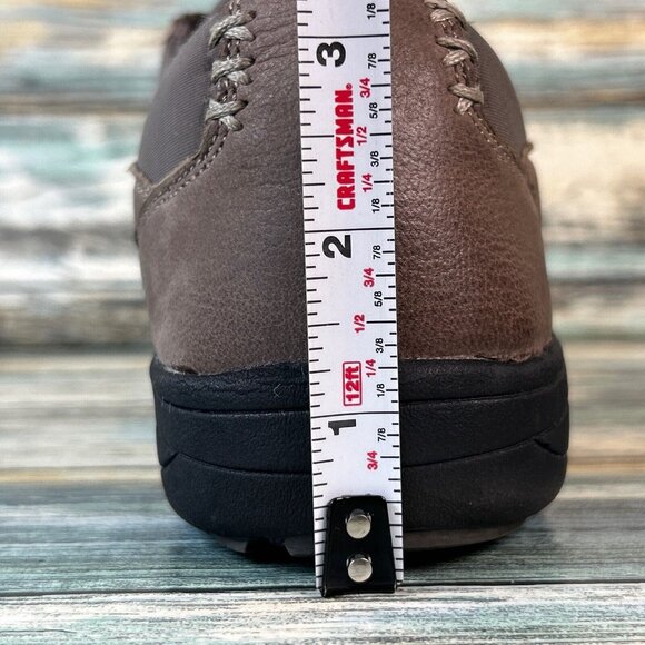 ABEO Smart System Loafer Shoe Womens Size 7.5 Brown Leather Round Toe Adjustable - Picture 12 of 13